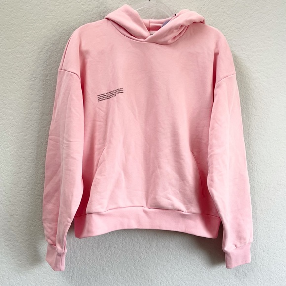 Pangaia Sakura Pink Hoodie Sweatshirt Sz XXS
